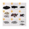 Miniatyrbild 4 av 5: Lava Pärlor Kit Lava Sten Rock Pärlor Chakra Pärlor Distanspärlor Eteriska Oljor Armband Halsband Je