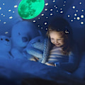 Miniatyrbilde 3 av 5: Dww-Glow in the Dark 30cm - Glow in the Dark Tak Perfekt for Tak, Glow in the Dark Romklistremerker, Måneklistremerker eller Måneklistremerker