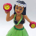 Miniatyrbild 2 av 5: Solcellsdocka Hula Dansare Bobble Hawaiian Docka Bikini Strand Flicka Bil Instrumentpanel Bobble