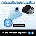Miniatyrbilde 4 av 7: 4PCS Bluetooth Smart Tracker, Key Finder Key Finder, GPS Tracker, Pet Tracker, Kompatibel med iOS / Android