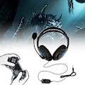 Pikkukuva 1 / 4: Langallinen pelikuulokemikrofoni Sony Ps4 Playstation 4:lle