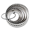 Miniatyrbilde 1 av 5: 1 sett med kakeform i rustfritt stål, bærbare, DIY, non-stick, holdbare, dumplingsdeigformer, husholdningsartikler