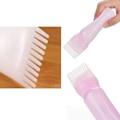 Miniatyrbillede 5 af 5: 4 stk. Applikatorflaske Rodkam Hår Farveflaske Plast Klemflasker til Hår Farvning Farve og Hovedbundsbehandling Essential Hvid Pink