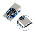 Miniatyrbillede 4 af 5: 5 stk. PDC004-PD PD Decoy-modul USB-C PD 20V DC fastspænding udløsermodul 5A Type-C hun-indgang（Fotofarve）