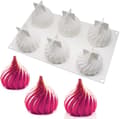 Mousse kageform silikone bageforme til kager - 3D bageform DIY dessertform