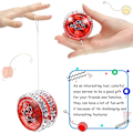 Miniatyrbilde 5 av 5: 4 stk Acsergery gave LED-lys nybegynner streng triks ball for barn i plast