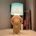 Miniatyrbillede 1 af 6: Kreativ lampe fræk dreng genert mand lille natlampe boligindretning Eu stik (blå)