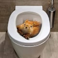 Pikkukuva 1 / 5: Wabjtam 3d orava seinätarra wc-kannen tarrat irrotettavat vedenpitävät wc-istuimen tarrat kylpyhuone wc wc-sisustukseen