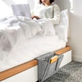 Miniatyrbild 2 av 7: Sängfickor, Soffförvaringsväskor, Böcker, Tidskrifter, iPads, Mobiltelefoner, Fjärrkontroll, Förtjockad Filt, Halkfri, Sängfickor (Grå)