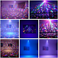 Miniatyrbilde 2 av 7: Disco lysfestlys, LED-farge strobe-lys, scenelys, for fest, bar, hjem