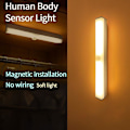 Miniatyrbilde 4 av 5: Lys Vegglamper Led Nattlys Toalettlys Baby Soveromlys Sengelampe Baklys Verandalys Trappelys Infrarød Sensor Natt Li