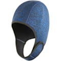 Miniatyrbillede 1 af 5: Unisex svømmehætte, hovedvarm og solbeskyttelse neopren nylon dykkerhætte med hagerem, justerbar svømmehat（Navy Blue）