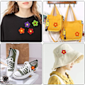 Miniatyrbillede 5 af 5: Dww-pakke med 26 broderede strygemærker (bogstaver), strygemærker, broderede badges, mærker til tøj, t-shirts, jeans, tasker,