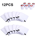 Miniatyrbild 2 av 8: Sublimeringsämnen Burk Kylare – 12-pack Neopren Öl Kylare Perfekt för DIY Projekt för Bröllop, Möhippor, Födelsedagar, Vit