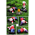 Miniatyrbillede 3 af 4: 4 stk. Kunstig mos mikro landskab dekoration udendørs fe miniature have dværg ornamenter håndværk blomsterpot tilbehør alfer