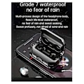 Miniatyrbild 1 av 5: M41 TWS Trådlösa Bluetooth-hörlurar V5.3 Brusreducerande Hörlurar Touch Control Ljud Stereo Öronproppar Sport Vattentäta（Som Visas）