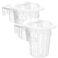 Pikkukuva 2 / 3: 2 kpl vesikasvikorit Hydroponinen kasvikiinnityskori Akvaarion kasvitelinekori Kasviverkko (8,3 x 7 cm, läpinäkyvä)