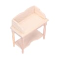 Miniatyrbillede 3 af 5: 1:12 Miniature Dukkehus Skrivebord Mini DIY Dukkehus Skrivebord Model Møbler Tilbehør
