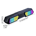 Miniatyrbilde 3 av 5: Datamaskiner høyttalere Datamaskiner høyttalere, Skrivebordshøyttalere, Datamaskiner høyttalere, Rgb-lys, Skrivebordshøyttalere, USB-drevet, Enkel tilgang Volumkontroll