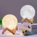 7.1\" 3d Månelampe. Fuld Månelampe Stor Lys.3d Dible Moderne Lampe[touch