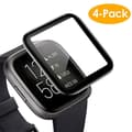 4 stk. kompatible med Fitbit Sense/Versa 3 skærmbeskytter, blødt cover