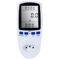 Miniatyrbilde 1 av 5: MSBD Digital LCD Energimåler Wattmeter Strømovervåkingsenhet Elektrisitet Kwh Strømmålingsanalysator - BR Plugg Spenningstester og Detektor