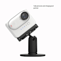 Pikkukuva 3 / 5: For GO3 Thumb Camera Latausmoduuli Butler Ulkoinen Akku Monitoiminen Kamera Latauskotelo（Valkoinen）