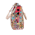 Miniatyrbild 4 av 5: Casual Canvas Bag Shopping Bag En Axel Tryckt Tygväs Canvas Bag