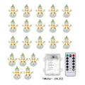 Miniatyrbilde 4 av 4: Juledekor Julelys Batteri Led 8 Blinkende Moduser