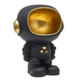 Staty - Home Deco Factory - Astronaut - Prydnadsfat - Svart och Guld