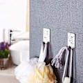 Miniatyrbild 5 av 5: Självhäftande krokar, set med 8 väggkrokar, rostfria handdukskrokar i rostfritt stål
