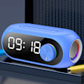 Miniatyrbild 1 av 5: Stötsäker trådlös Bluetooth-högtalar väckarklocka bra ljudkvalitet lång batteritid perfekt skrivbordskompanjon