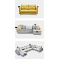Miniatyrbillede 5 af 5: Elastisk Sofaovertræk, Komfortabelt Stretchstof (Sort, 140-180cm)