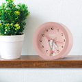 Miniatyrbild 3 av 4: 2024, Väckarklocka Barn Analog Non Ticking Tyst Söt Väckarklocka för Pojkar Flickor med Nattljus Reseväckarklocka Student Väckarklocka (Rosa)