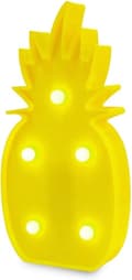 Ananaslys, LED søt ananas nattbordslampe lys for romgave veggdel