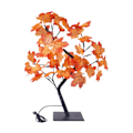 Miniatyrbild 1 av 5: Lönnlövsträd Simulering LED-lampa Bordsdekoration USB Sovrum Dekorativ