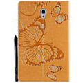 Miniatyrbild 2 av 5: KT Tablet Series-3 Imprint Butterfly Läderfodral Mobiltillbehör för Samsung Galaxy Tab A 10.5 T590 T595 T597（Stil H Samsung Galaxy Tab A 1，Gul, Gul）
