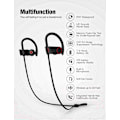 Pikkukuva 2 / 4: Bluetooth-kuulokkeet Langattomat nappikuulokkeet IPX7 Urheilukuulokkeet Musta
