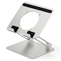 Miniatyrbilde 1 av 5: D56-3 Foldbar brakett i aluminiumlegering for iPad, skrivebordsstativ for nettbrett opptil 12,9 tommer
