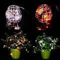 Miniatyrbillede 4 af 4: Batteriboks Power 5m 50led Hjerte Lyskæde Fest Festival Julelampe