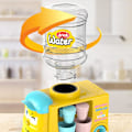 Miniatyrbilde 5 av 5: Simulert leketøy Juicer leketøy for barn Mini vanndispenser leketøy Drikkevannsleketøy（Gul）