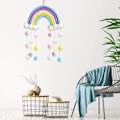 Miniatyrbild 5 av 5: Väggdekoration färgglada bollar för barnrum flicka eller pojke sovrum babyshower dekoration deco