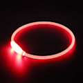 Pikkukuva 2 / 4: LED-valaisin, ladattava USB-liitäntäinen, vedenpitävä, säädettävä pituus (punainen)