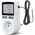 Miniatyrbilde 1 av 5: Msbd Digital Temperaturregulator, Plugg Termostat Oppvarming Kjøling Lcd Temperaturregulator, 230v For Drivhus Gårdshus Temperaturregulator/