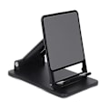 Miniatyrbillede 5 af 5: Mobiltelefon Stativ Holder til Skrivebord Foldbar Dobbelt Stænger til Iphone Tablet Smartphone til Live Streaming