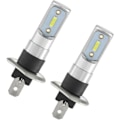 Pikkukuva 1 / 5: 2 LED H3 sumuvaloa, auton ajovalot, valkoinen ajovalo