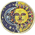 Miniatyrbillede 1 af 3: Patch broderet applikation sol måne og stjerner patch - stryg på
