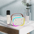 Miniatyrbild 1 av 5: Bluetooth-högtalare Trådlös mikrofon Hemmastereo Karaoke-maskin（En storlek，Vit）