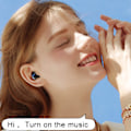 Miniatyrbilde 3 av 5: Mini Bluetooth-øretelefoner True Wireless Sports 5.2 Digital Display Hodetelefoner In-Ear Støyreduksjonshodesett