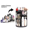 Makeup Organizer, 360 Graders Roterende Skønhedsorganizer, bedst Kompatibel Med Bordplade